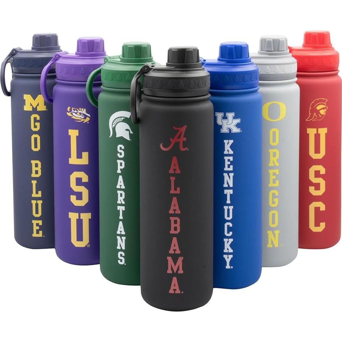 Botella de Agua Decorvo Acero Inoxidable 0.68L Aislada Negra