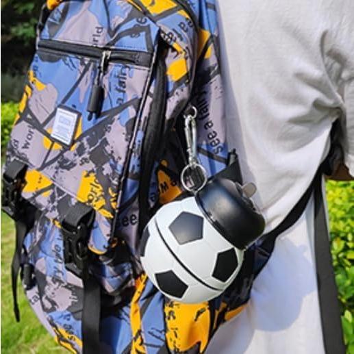 Botella de Agua Plegable de Fútbol Genérica 532 ml Silicona
