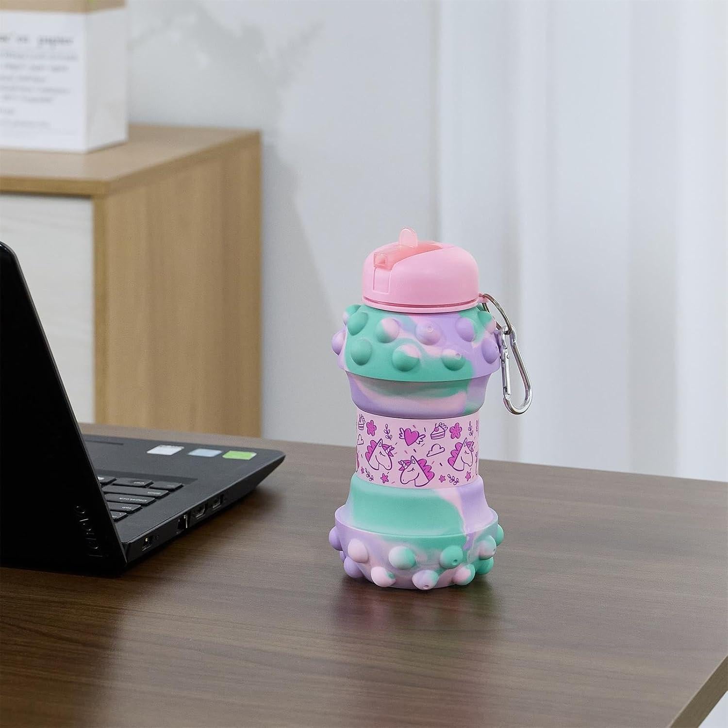 Botella de Agua Plegable Louis Donné Unicornio 550ml