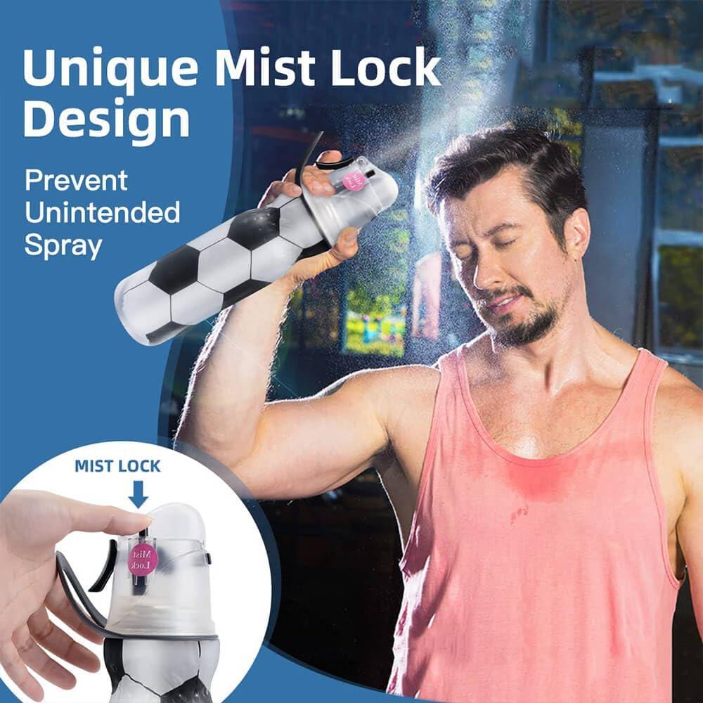 Botella de Agua Deportiva efiLneerG 0.59 L con Rocío para Niños