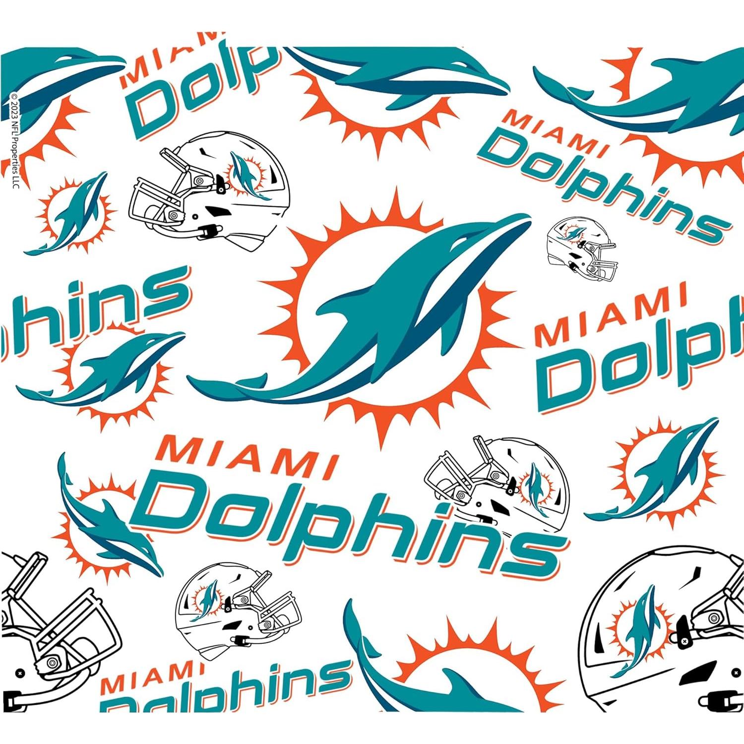 Vaso Térmico Aislado Tervis NFL Miami Dolphins 710ml