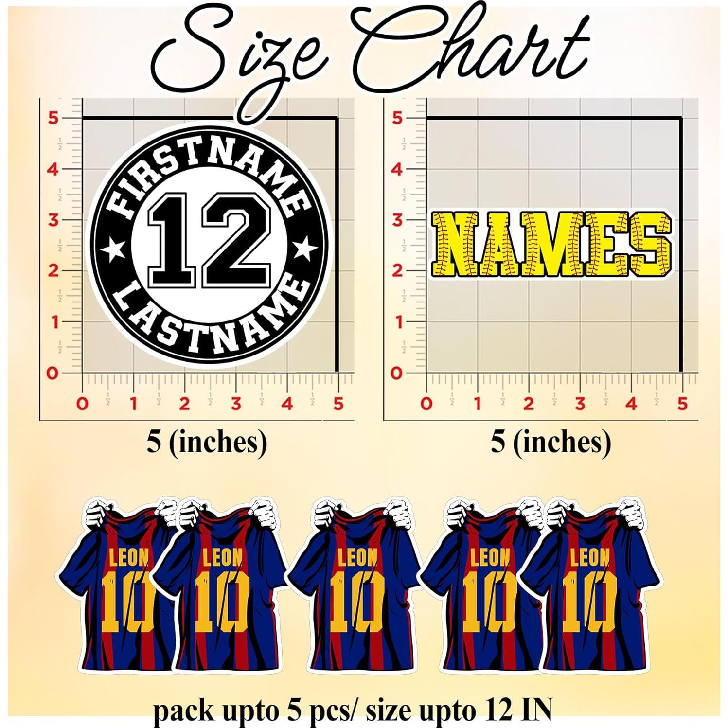 Calcomanías Personalizadas SANGAROM de Vinilo Impermeable 5-15 cm