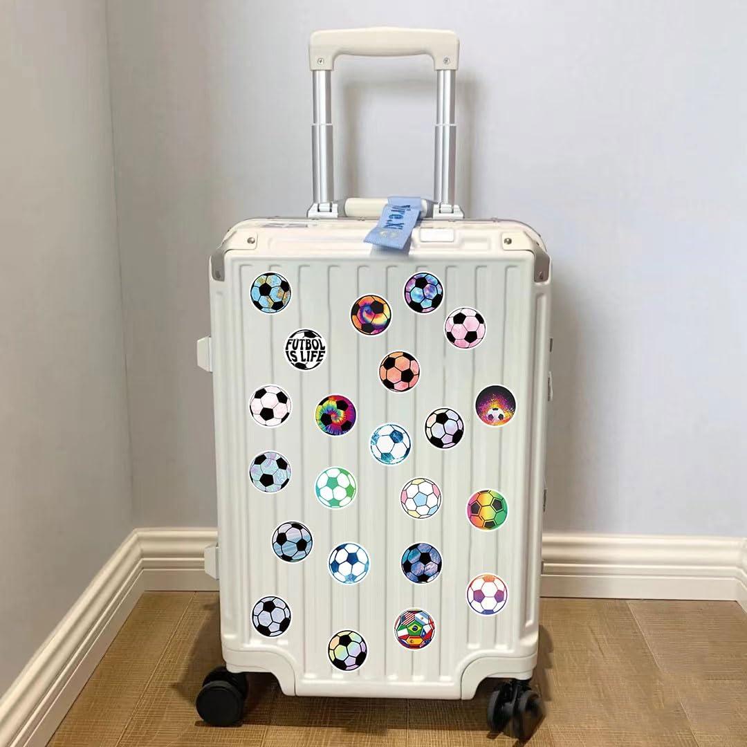 150 Stickers de Fútbol Homiego - Vinilo Impermeable para Hydroflask