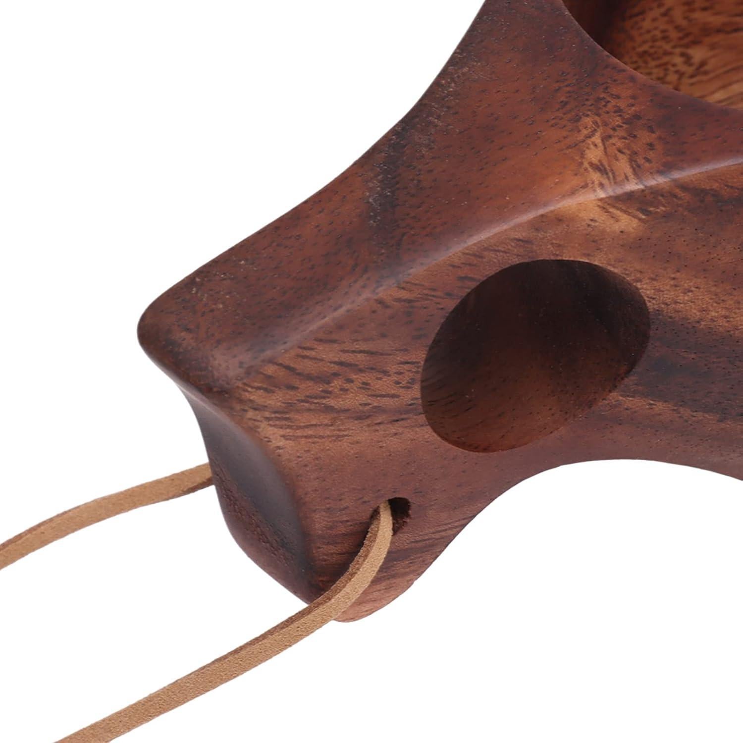 Taza de Campamento de Madera GLOGLOW con Cuerda y Hebilla