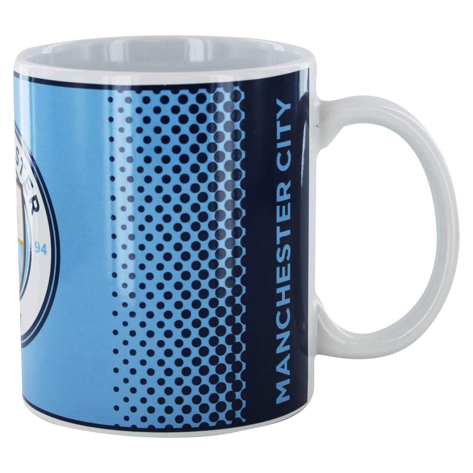 Taza Cerámica 330ml Manchester City FC Escudo Oficial