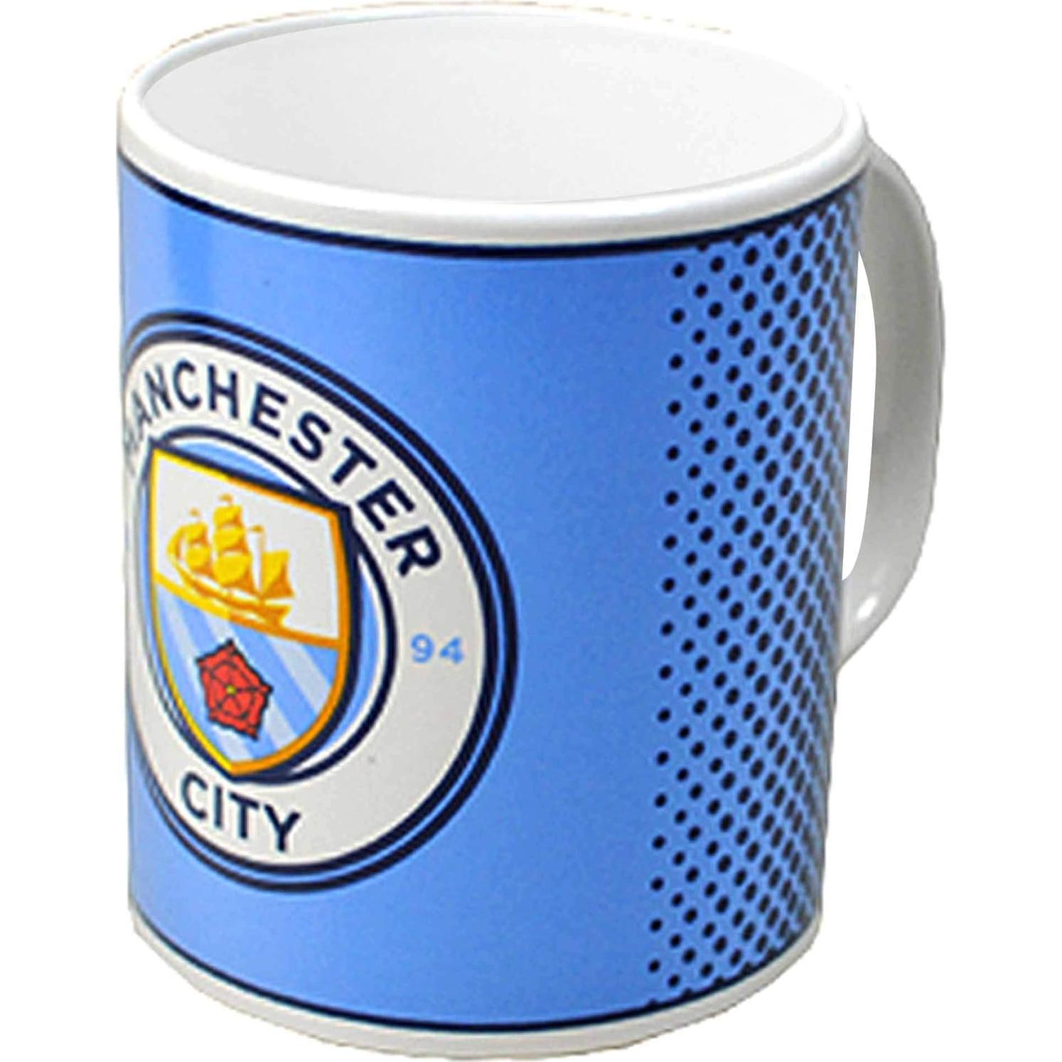 Taza Cerámica 330ml Manchester City FC Escudo Oficial