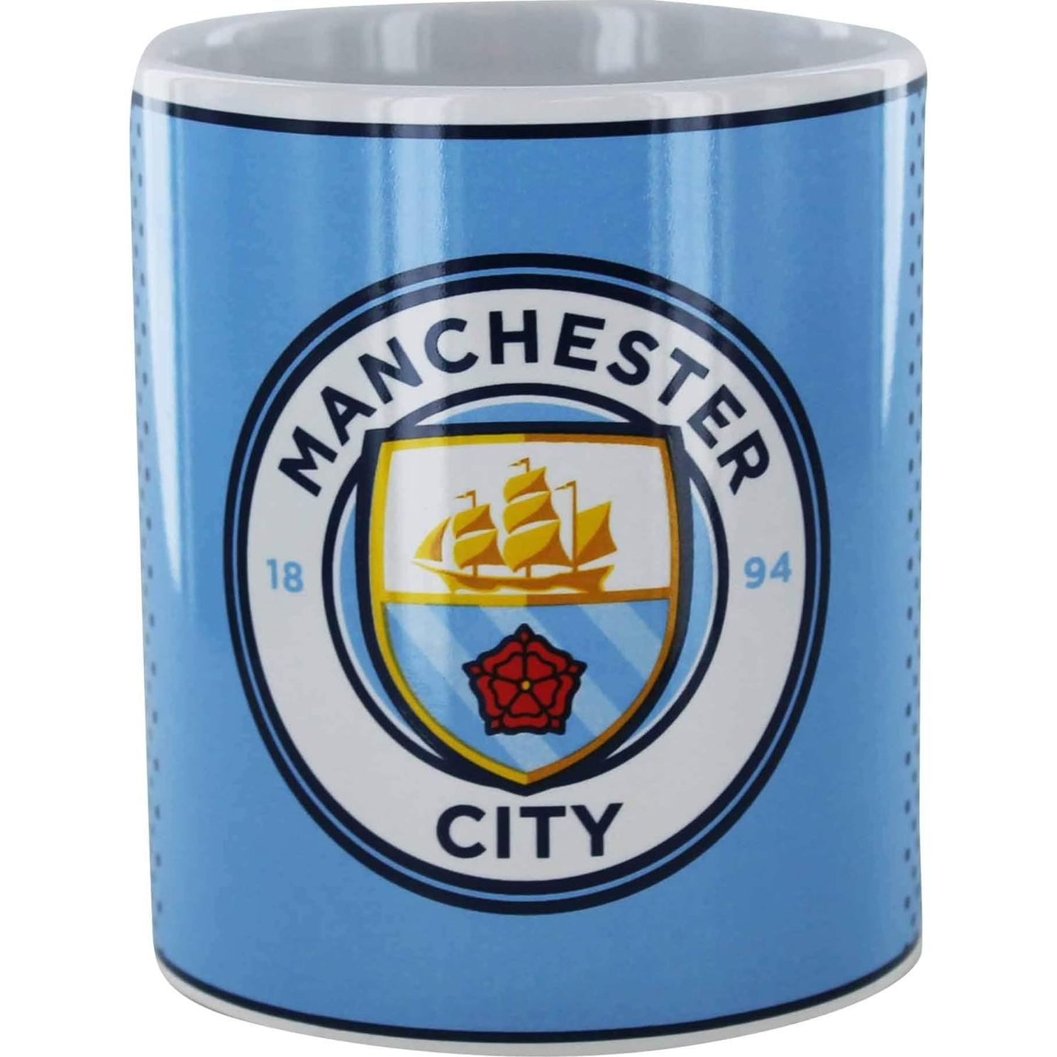 Taza Cerámica 330ml Manchester City FC Escudo Oficial