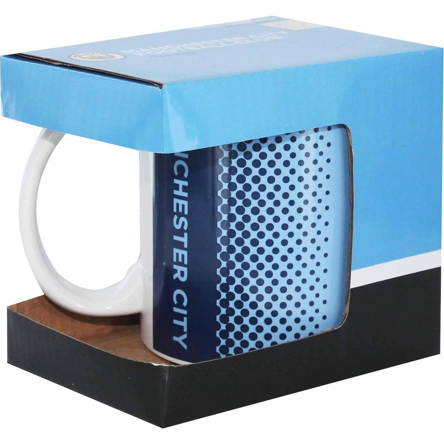 Taza Cerámica 330ml Manchester City FC Escudo Oficial