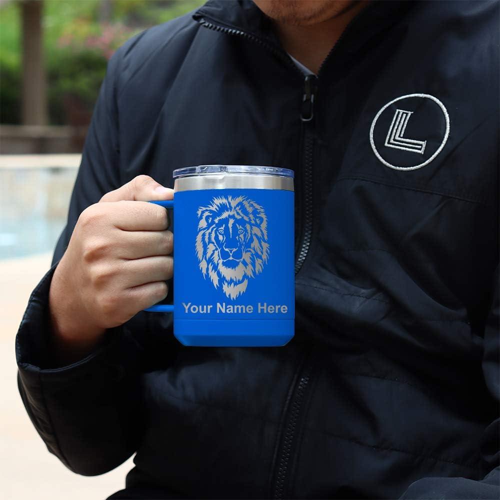 Taza de Café Aislada LaserGram 425ml Personalizada Azul