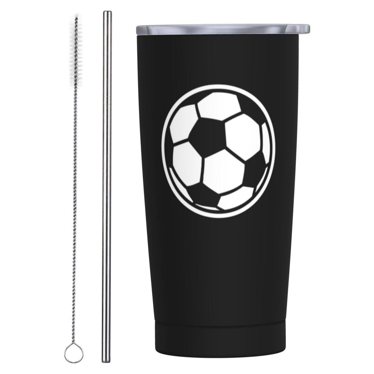 Vaso Aislado de Acero Inoxidable CHASOEA 600ml Fútbol