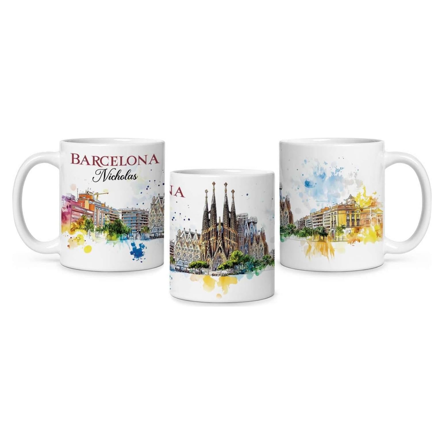 Taza de Café Personalizada FABGIFT Sagrada Familia 325ml
