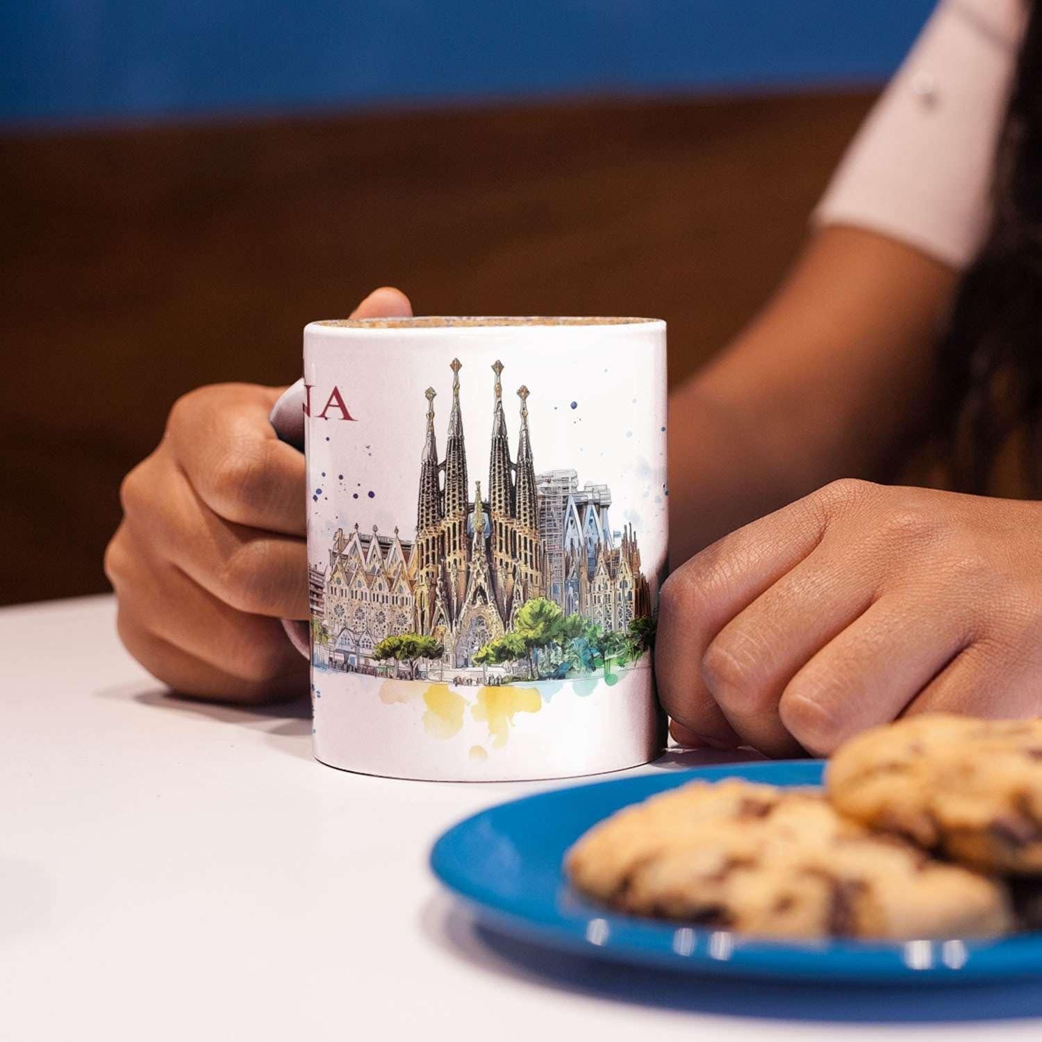 Taza de Café Personalizada FABGIFT Sagrada Familia 325ml