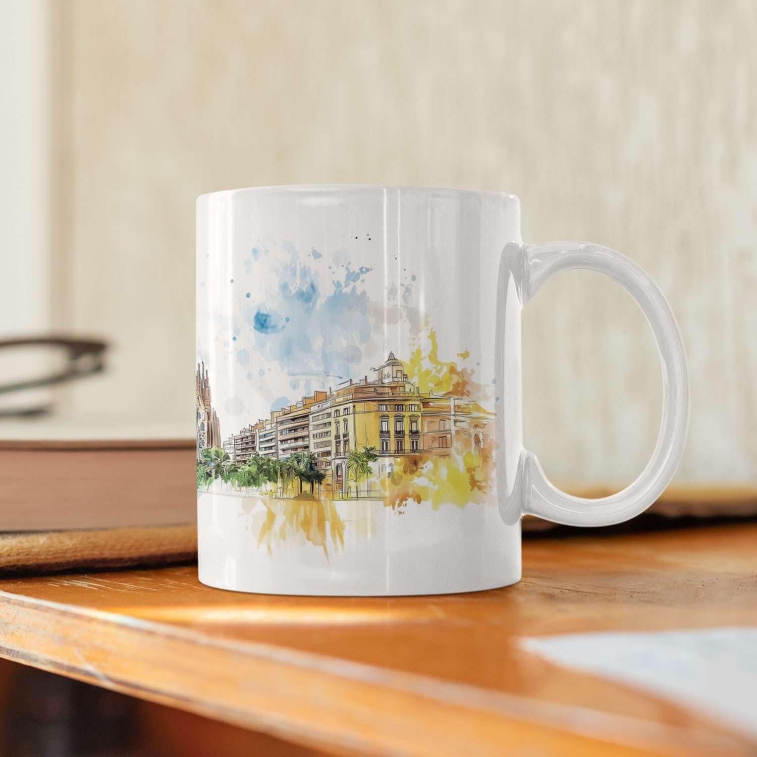 Taza de Café Personalizada FABGIFT Sagrada Familia 325ml