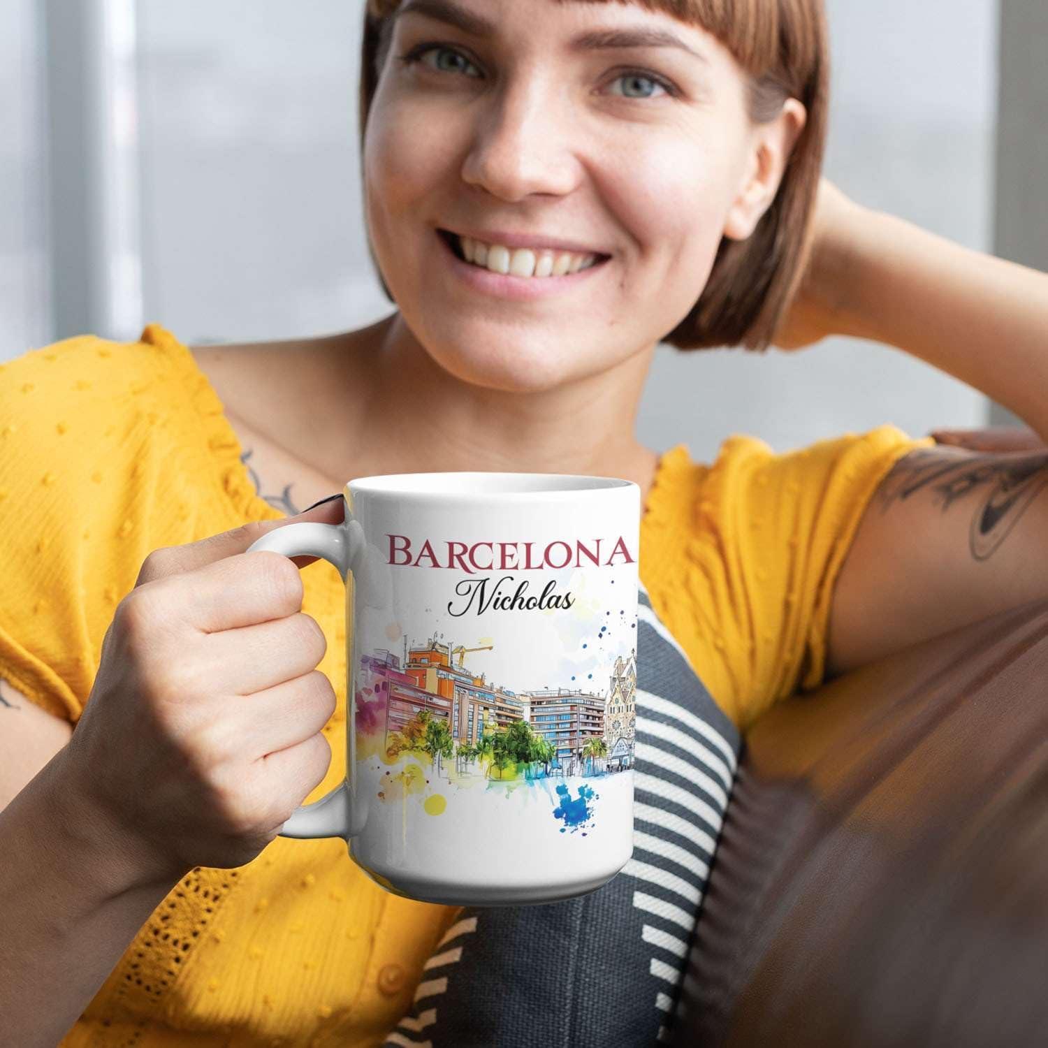 Taza de Café Personalizada FABGIFT Sagrada Familia 325ml
