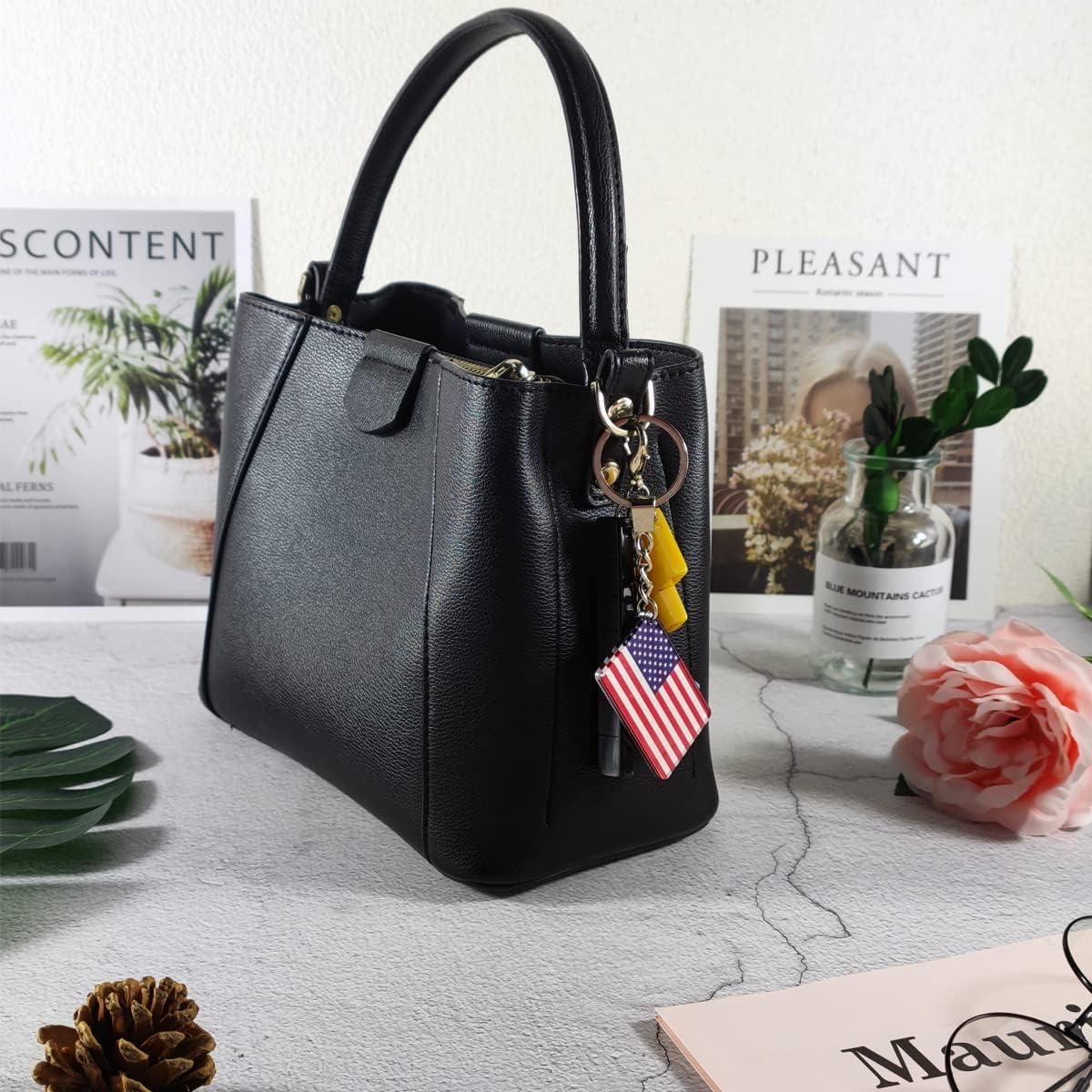 Llavero Bandera Argentina QQSD - Paquete de 2, Acrílico 5x3 cm