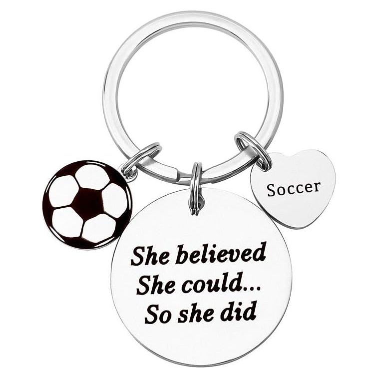 Llave de Fútbol YF de Acero Inoxidable - Regalo Inspirador