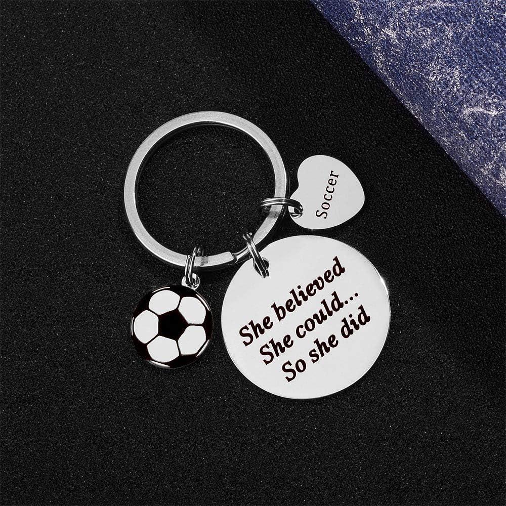 Llave de Fútbol YF de Acero Inoxidable - Regalo Inspirador
