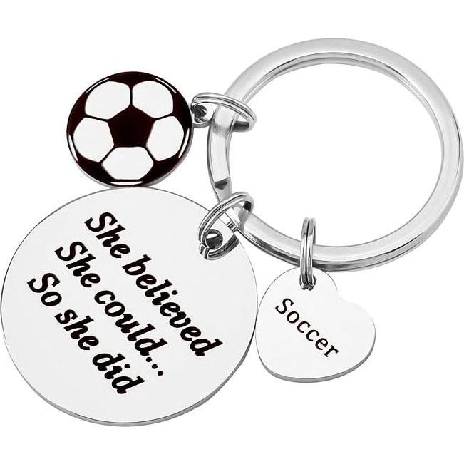 Llave de Fútbol YF de Acero Inoxidable - Regalo Inspirador