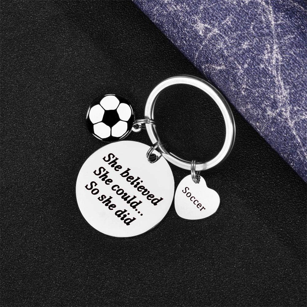 Llave de Fútbol YF de Acero Inoxidable - Regalo Inspirador