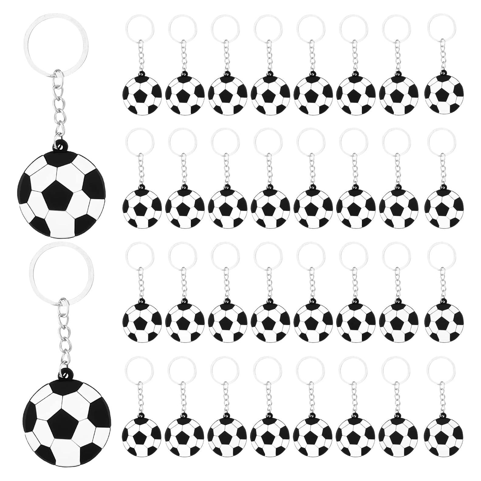 30 Llavero de Fútbol Moncinday para Fiesta de Cumpleaños