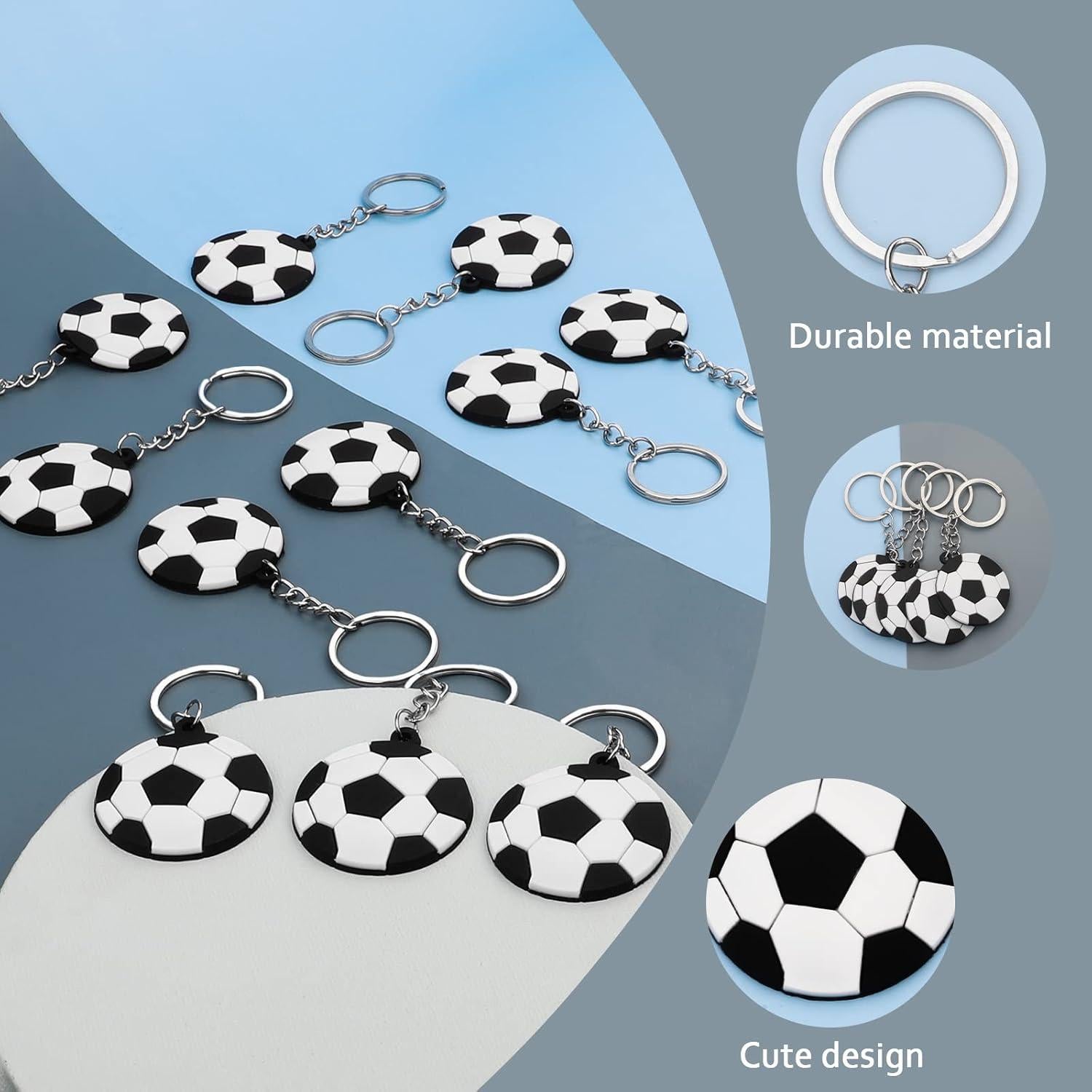 30 Llavero de Fútbol Moncinday para Fiesta de Cumpleaños