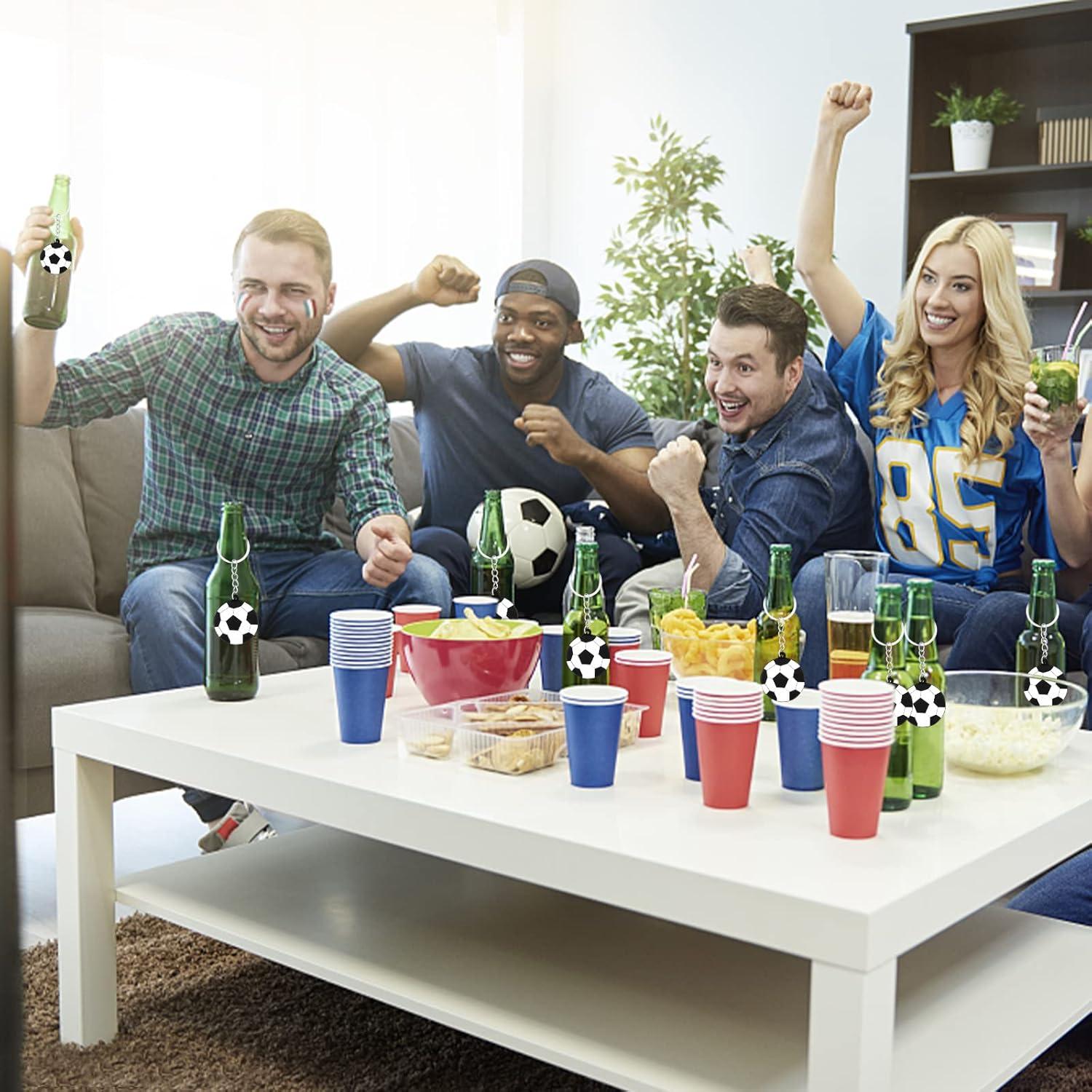 30 Llavero de Fútbol Moncinday para Fiesta de Cumpleaños