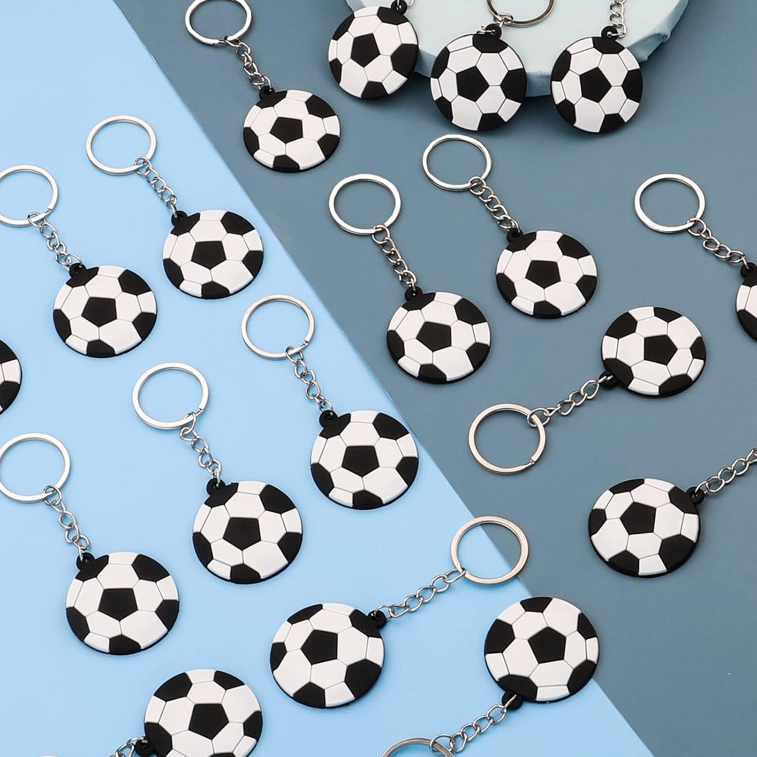 30 Llavero de Fútbol Moncinday para Fiesta de Cumpleaños