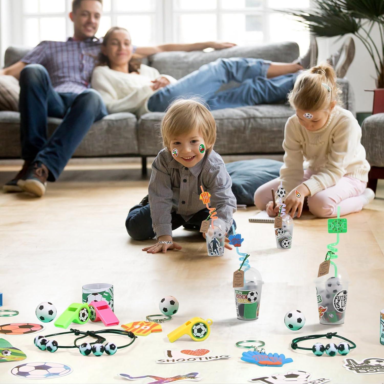 Kit de Fiesta de Fútbol LiYiQ 158 Piezas para Cumpleaños