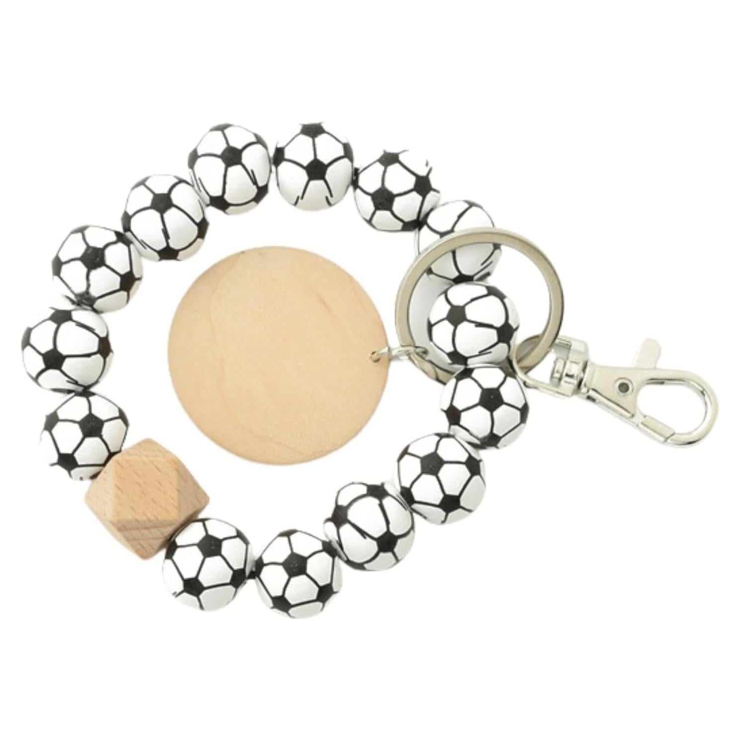Llave de Pulsera Deportiva Xiangzhe2206 con Cuentas de Madera
