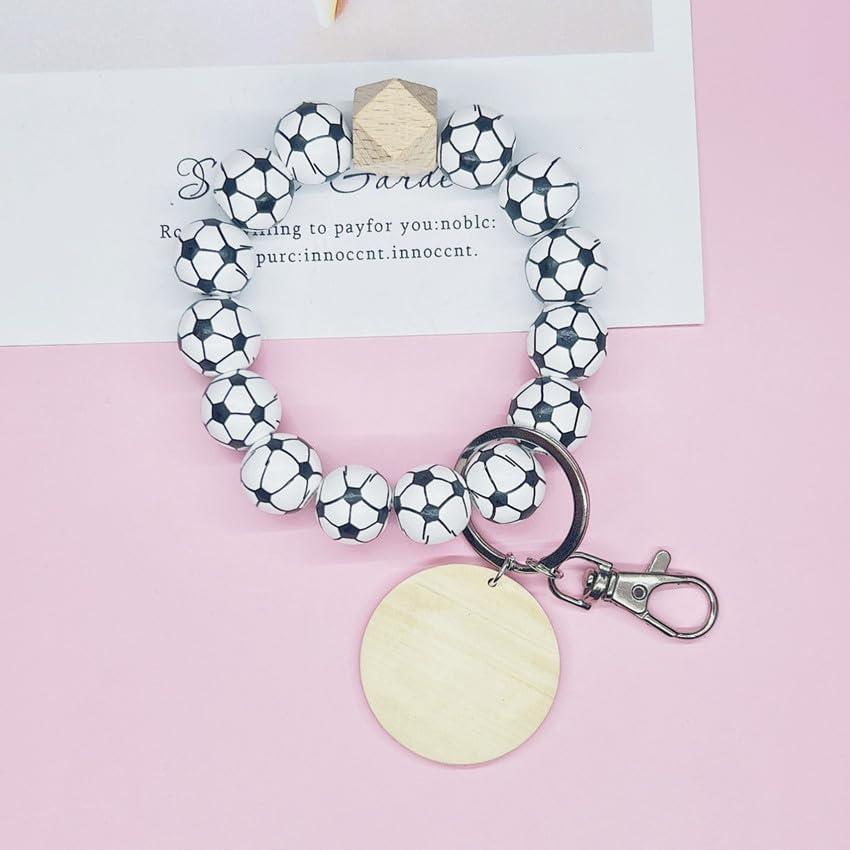 Llave de Pulsera Deportiva Xiangzhe2206 con Cuentas de Madera