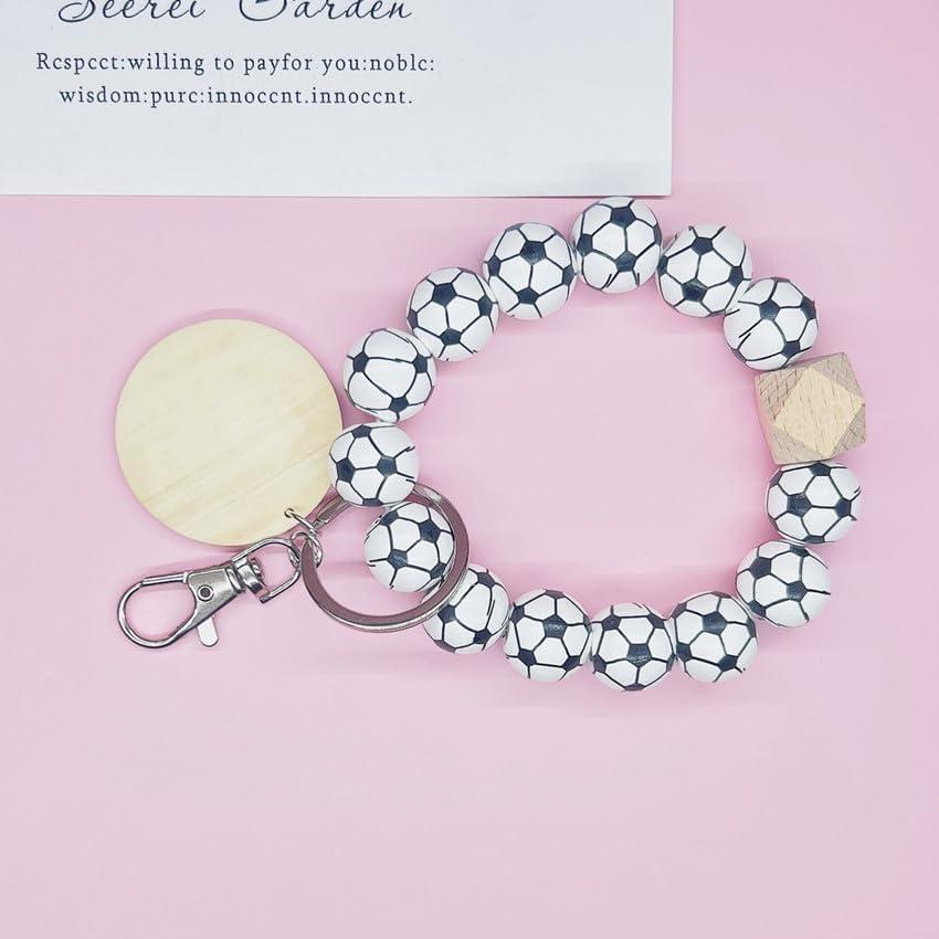 Llave de Pulsera Deportiva Xiangzhe2206 con Cuentas de Madera