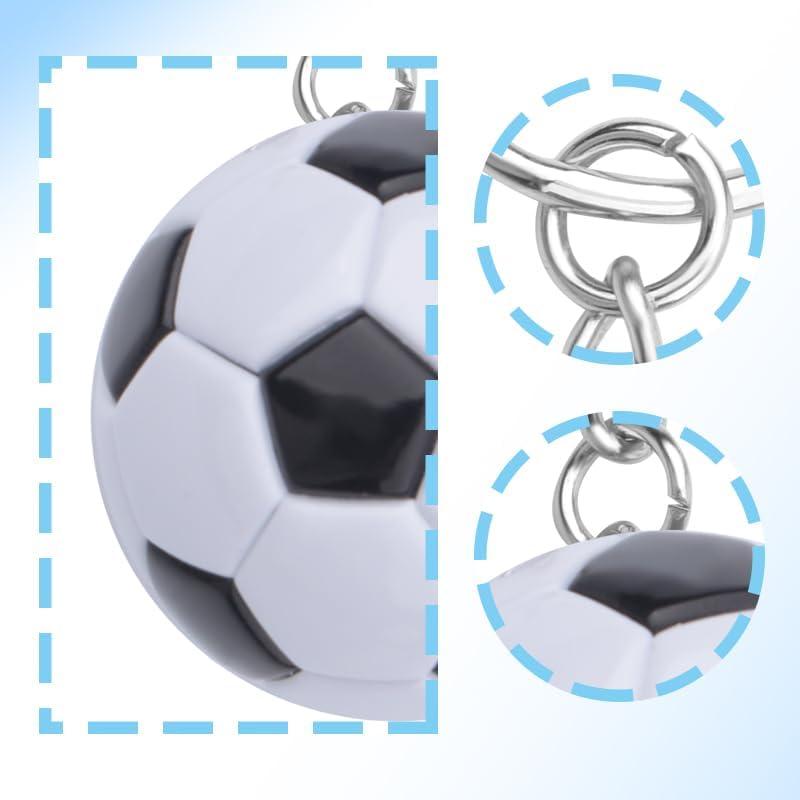Llavero de Fútbol Borhmty 3.7cm - Regalo para Entrenadores