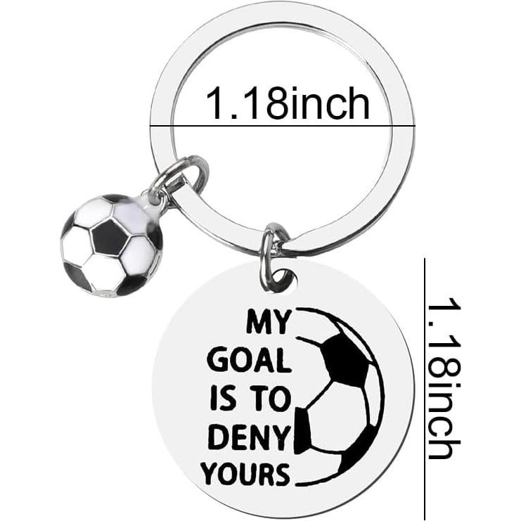 Llavero de Fútbol Sdopbinbin 3 cm Regalo para Aficionados