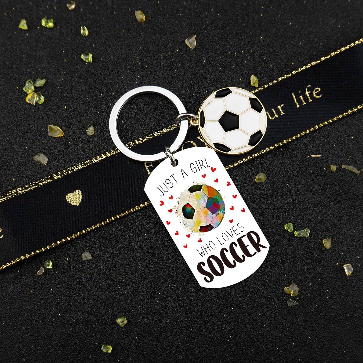 Llavero de Fútbol para Chicas Isiyu - Regalo Inspiracional