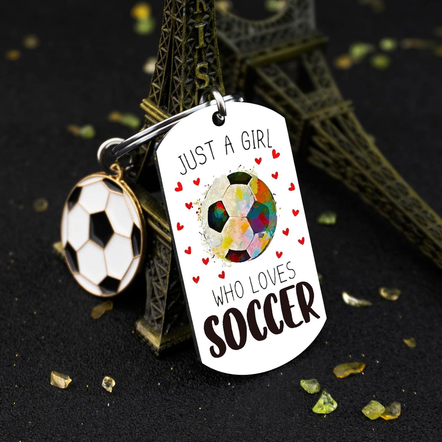 Llavero de Fútbol para Chicas Isiyu - Regalo Inspiracional