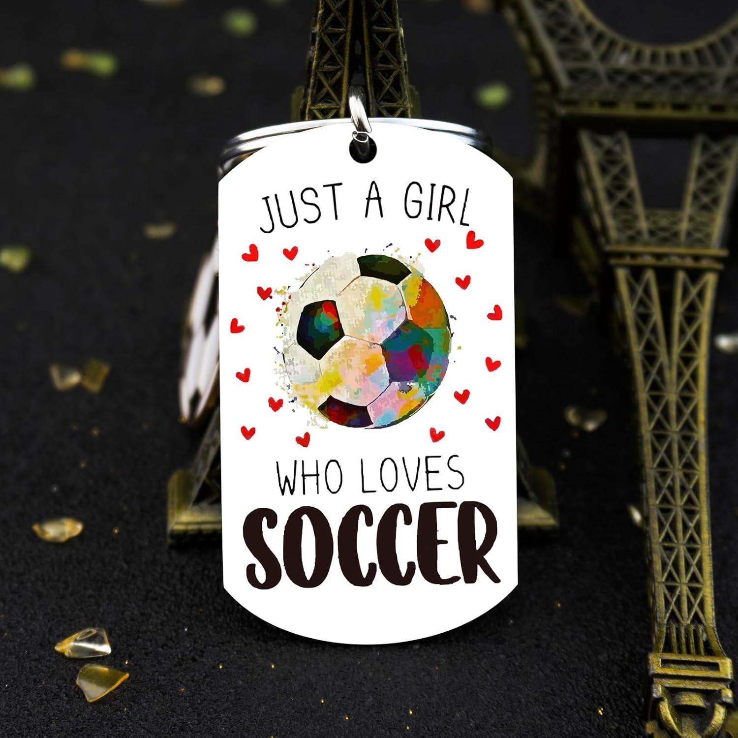 Llavero de Fútbol para Chicas Isiyu - Regalo Inspiracional
