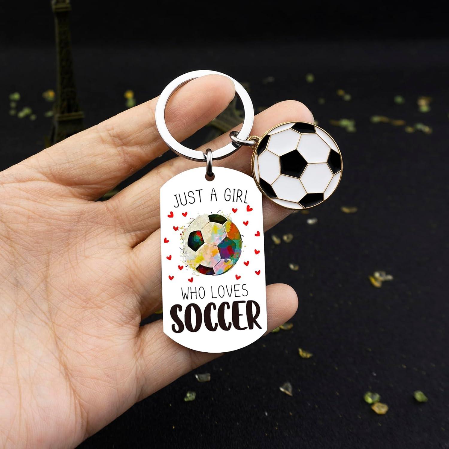 Llavero de Fútbol para Chicas Isiyu - Regalo Inspiracional