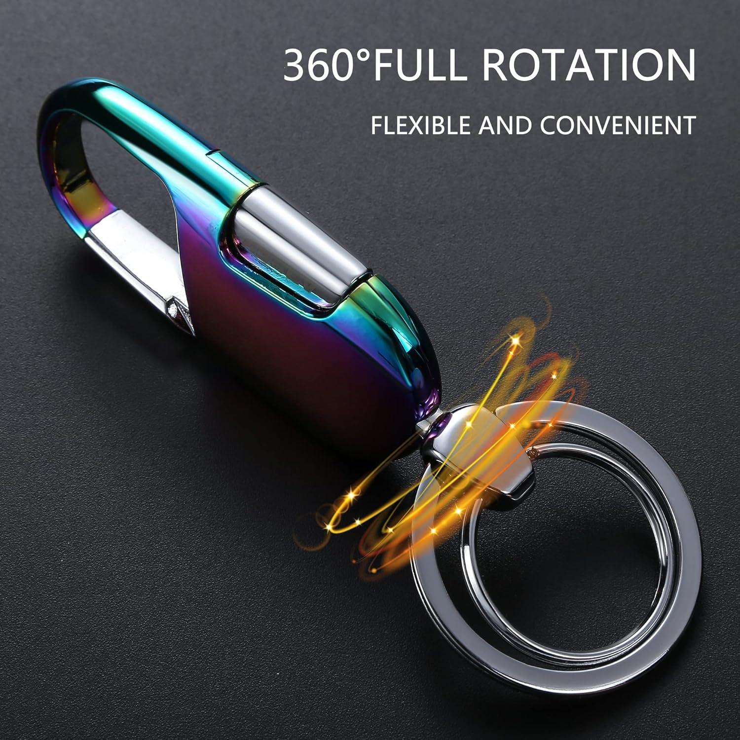 Llaveros de coche ASSCV de alta resistencia 9.4x2.5 cm