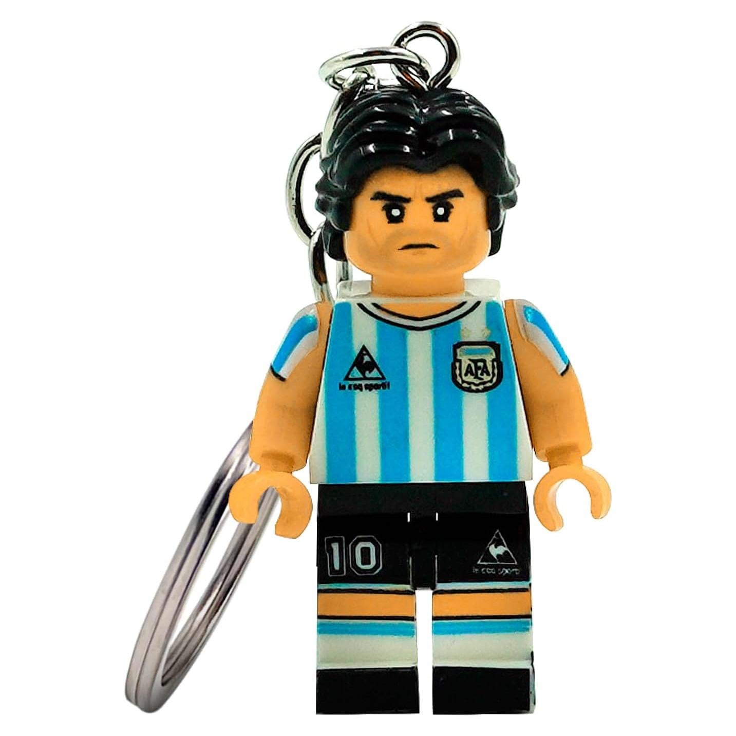 Llavero personalizado Maradona #10 - Camiseta Argentina 1986