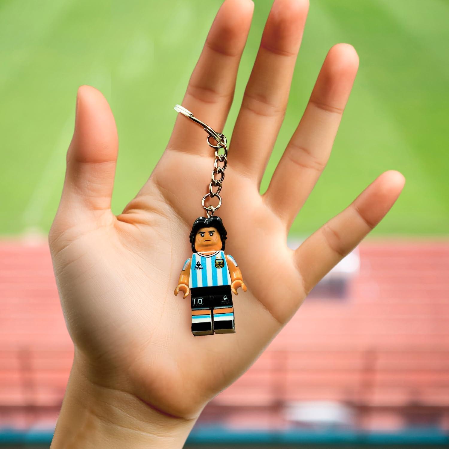 Llavero personalizado Maradona #10 - Camiseta Argentina 1986