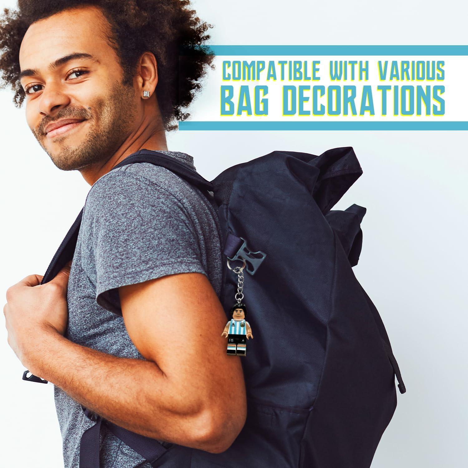 Llavero personalizado Maradona #10 - Camiseta Argentina 1986