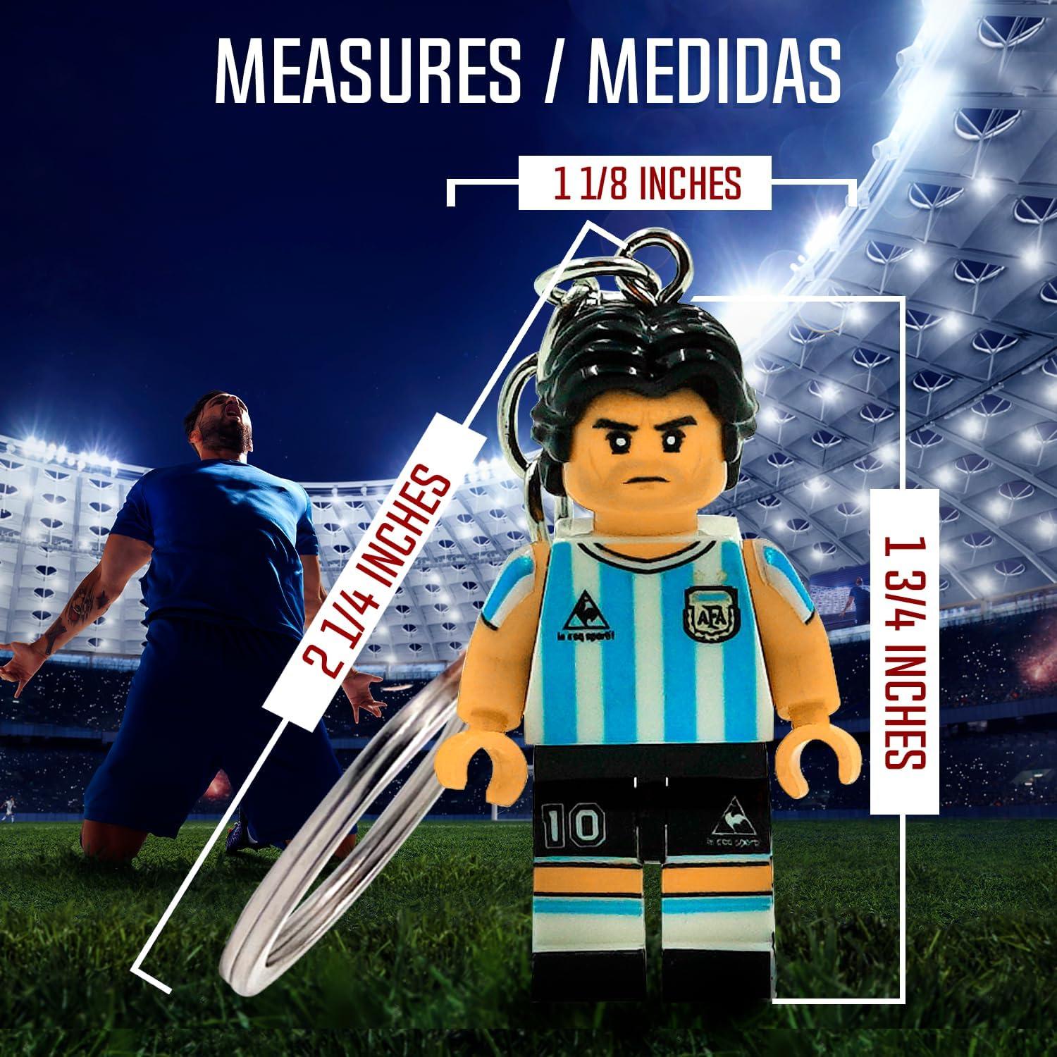 Llavero personalizado Maradona #10 - Camiseta Argentina 1986