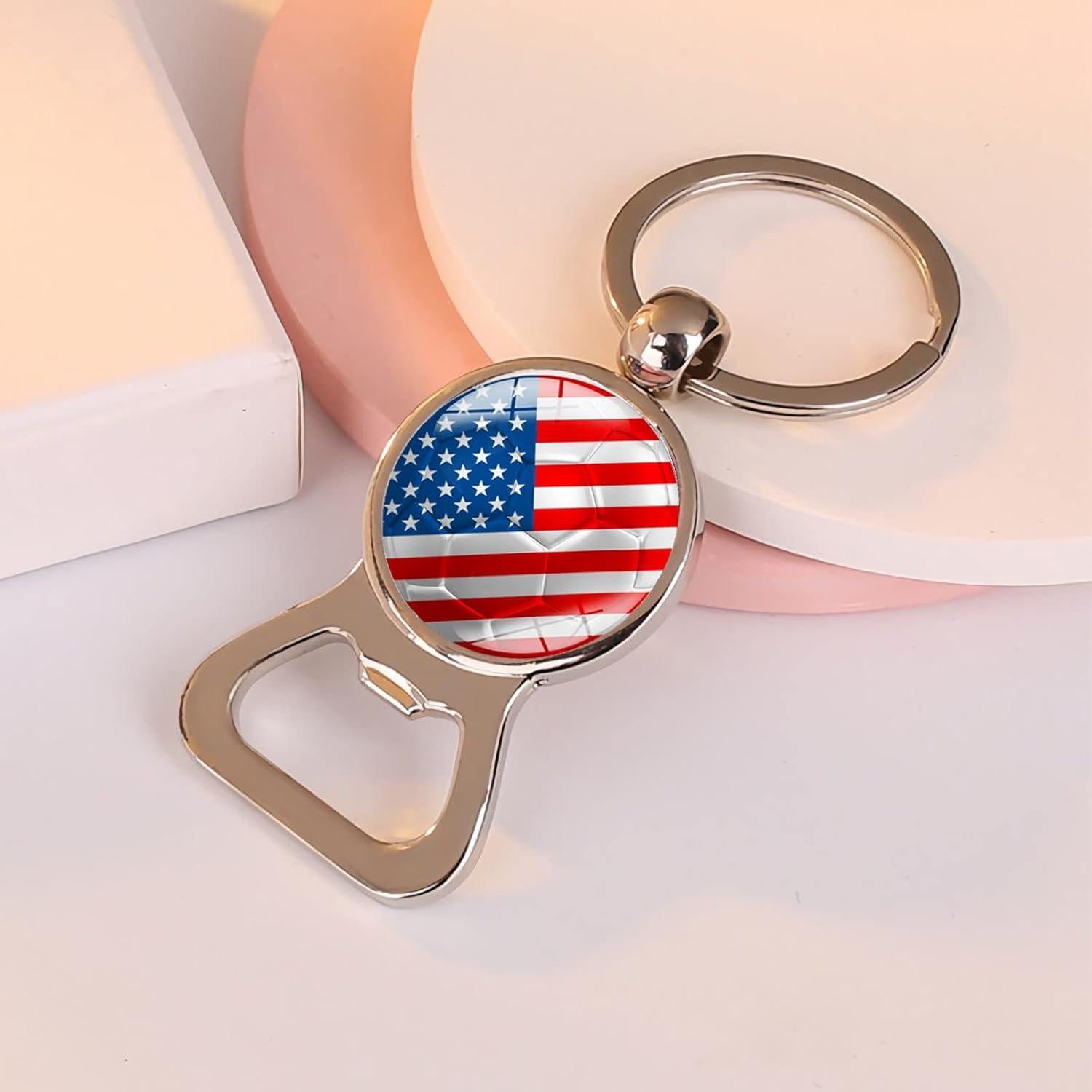 Llavero Abrebotellas Bandera Argentina Genérico 8.43x3.20cm