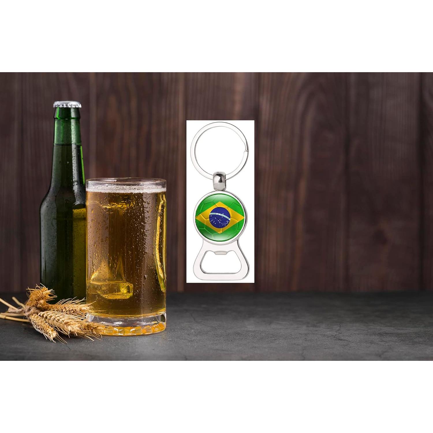 Llavero Abrebotellas Bandera Argentina Genérico 8.43x3.20cm