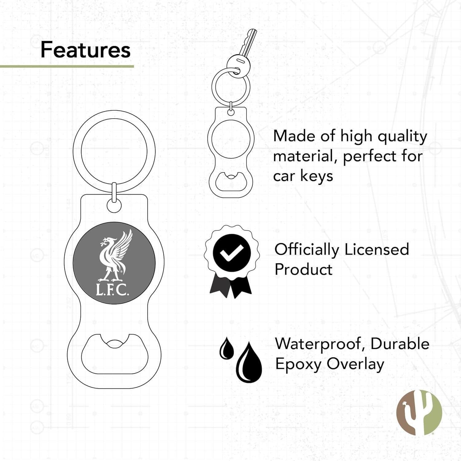 Abrebotellas llavero Liverpool FC Cactus del Desierto