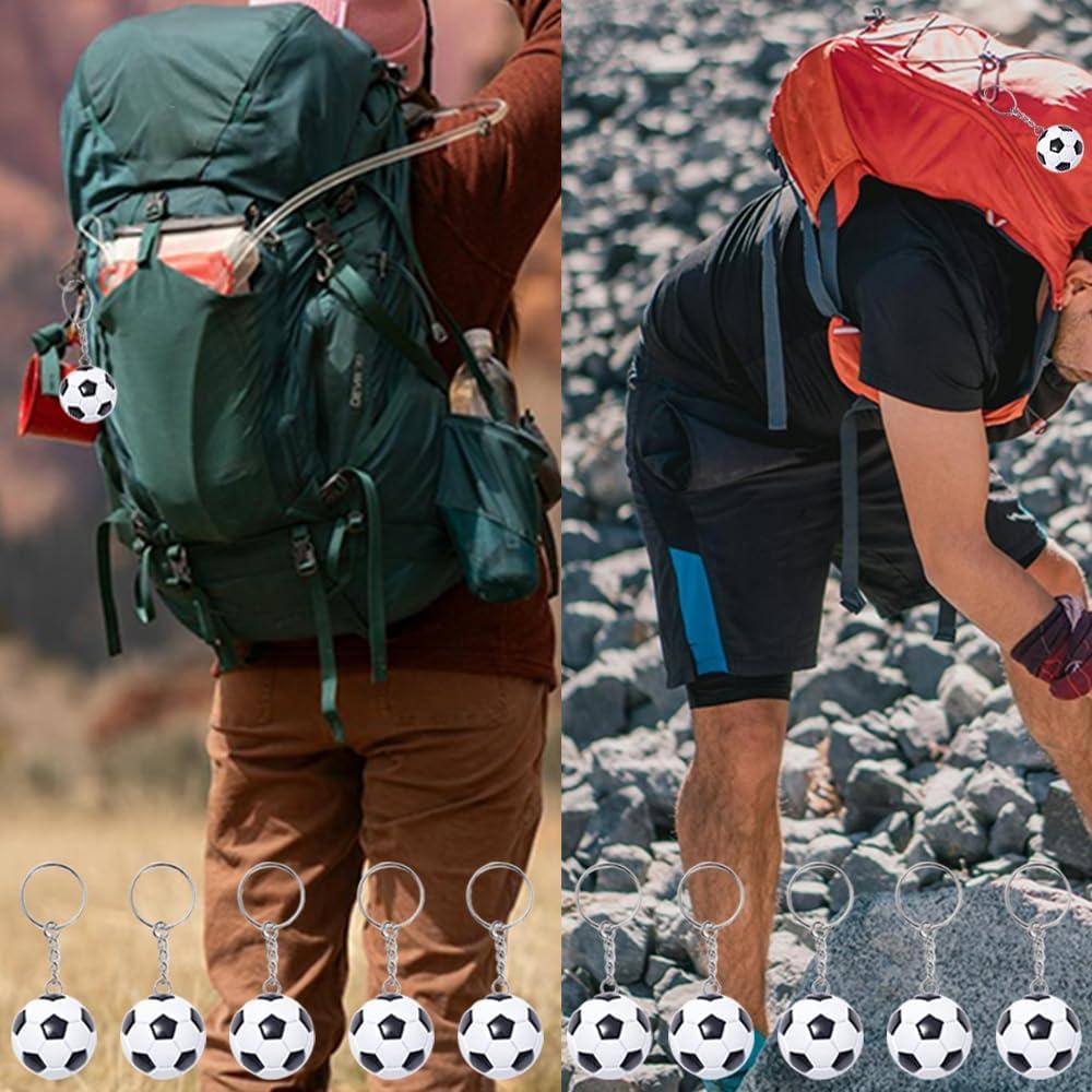 Llavero de Pelotas de Fútbol Vyooxcy - 10 Piezas, Souvenirs Deportivos