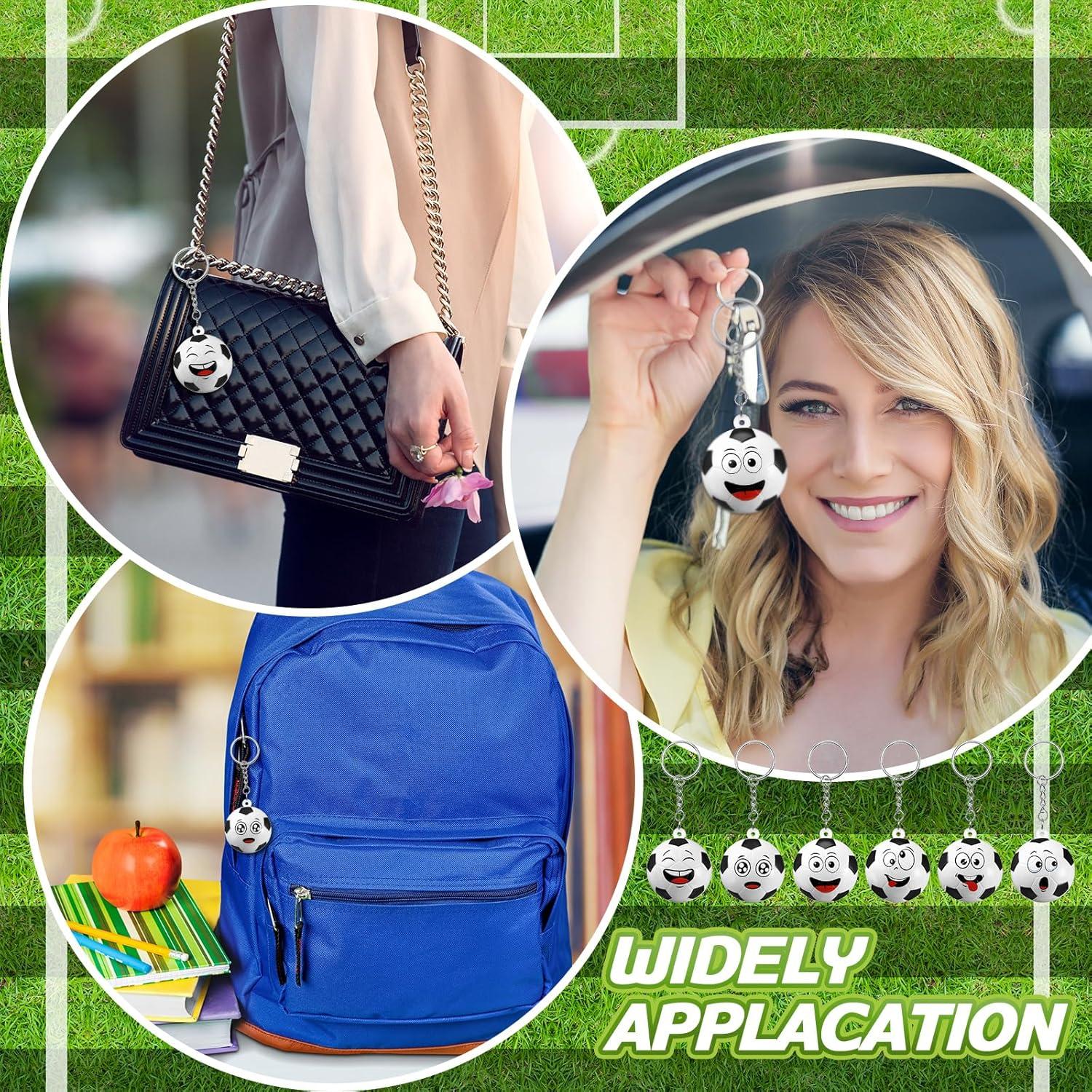 30 Llaveros de Pelotas de Estrés de Fútbol Arrowbash 4 cm