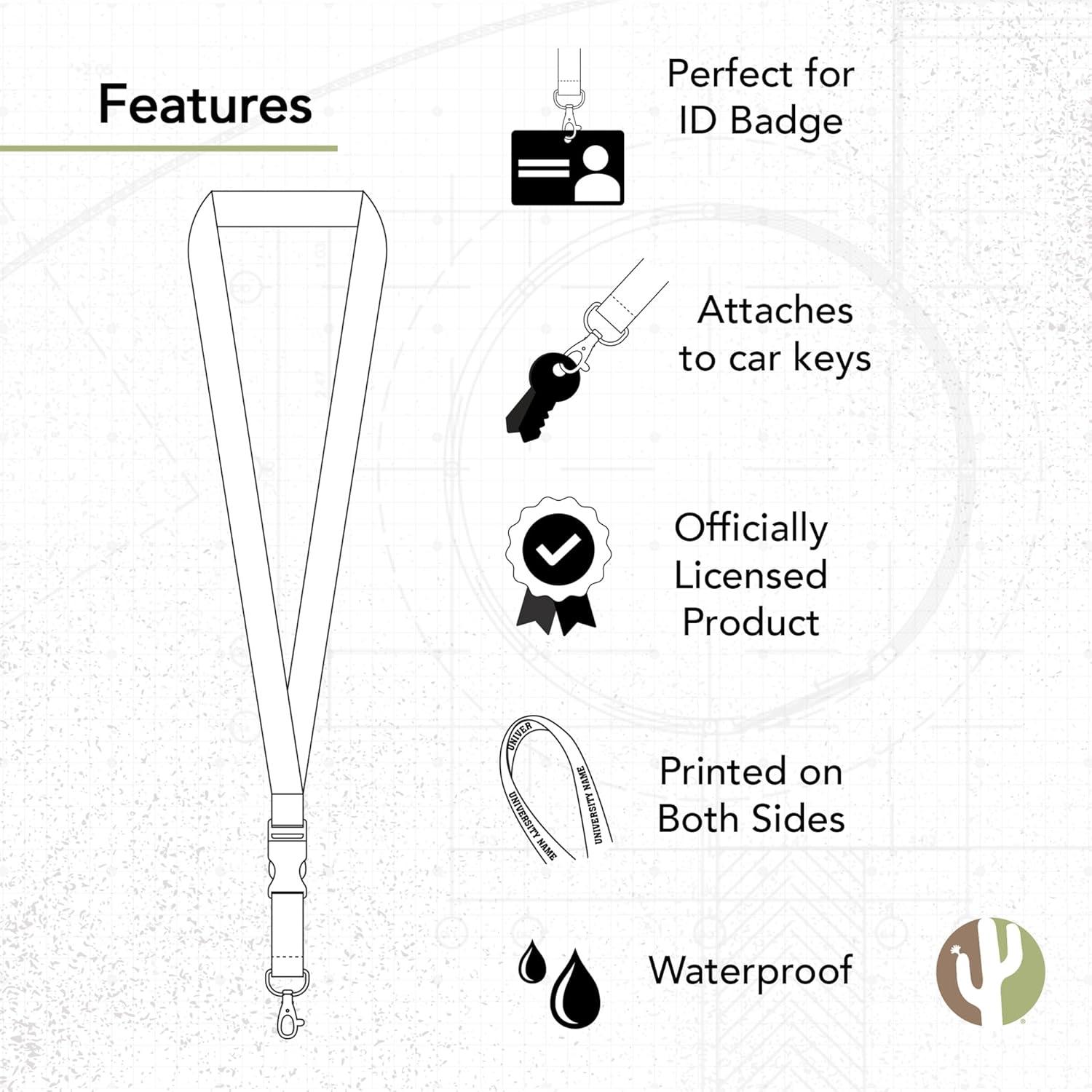Lanyard FC Barcelona Desert Cactus 1.9cm x 30.5cm