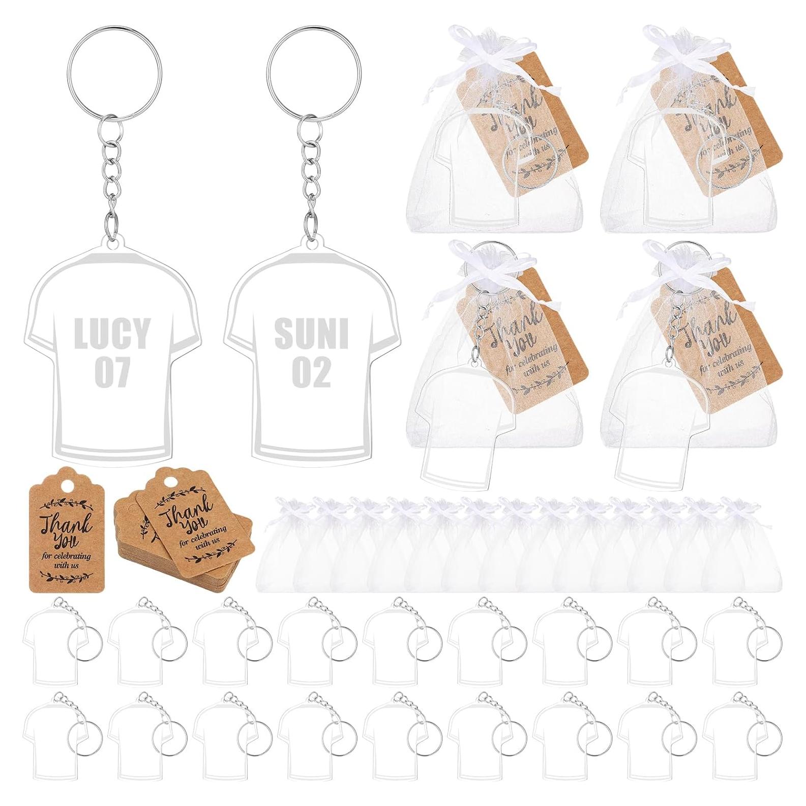 Conjunto de 30 Llaveros Camiseta Fútbol JellyArch DIY