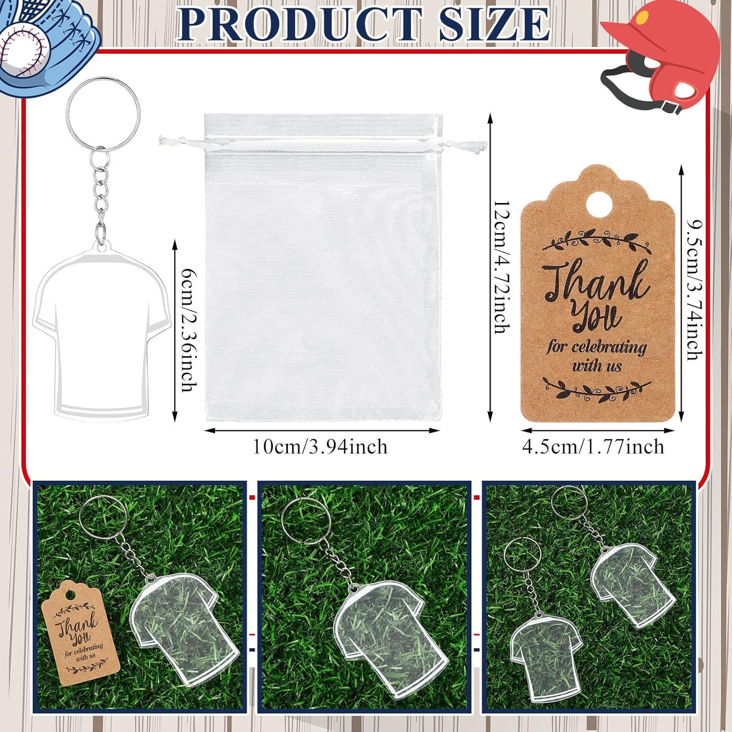 Conjunto de 30 Llaveros Camiseta Fútbol JellyArch DIY